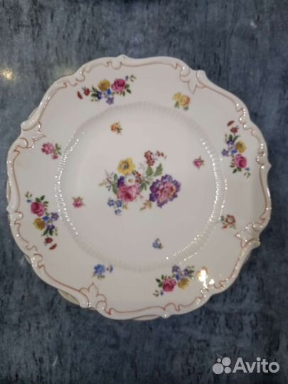 Антикварный сервиз старинный чайный германия