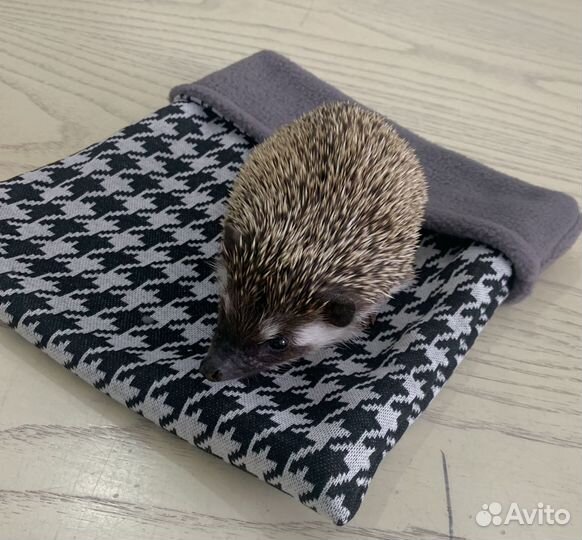 Флисовый мешочек для сна для ежа, грызунов