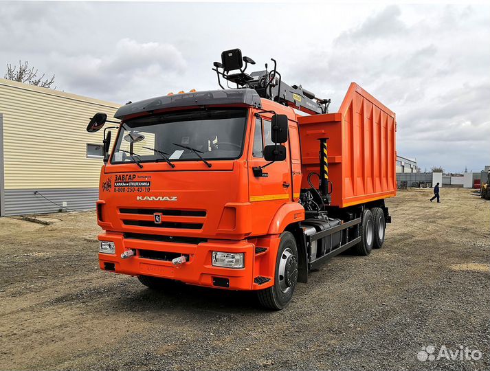 КамАЗ 65115 с КМУ, 2023