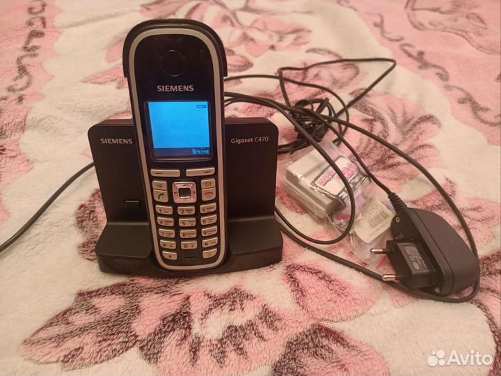 Телефон siemens gigaset c470 стационарный