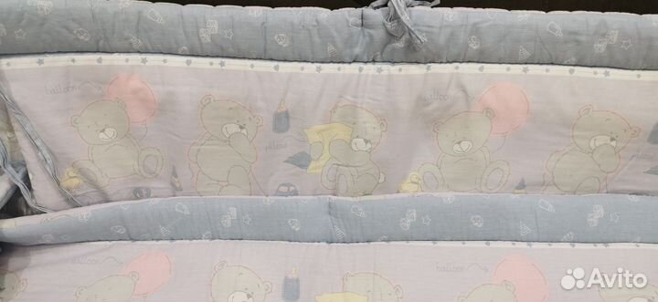 Бортики в детскую кроватку