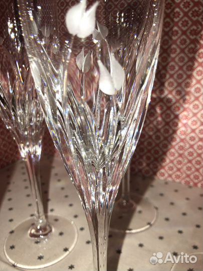 Бокалы для шампанского Pisa, хрусталь, Da Vinci