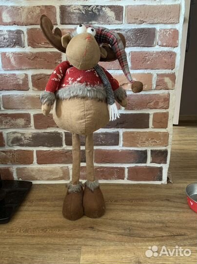 Лось новогодний