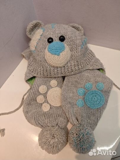 Шапка детская зимняя ручная работа