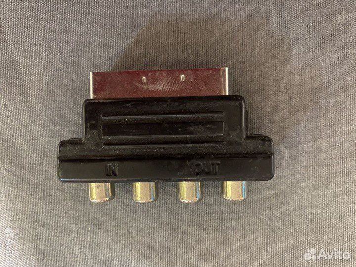 Переходники scart rca(тюльпаны)