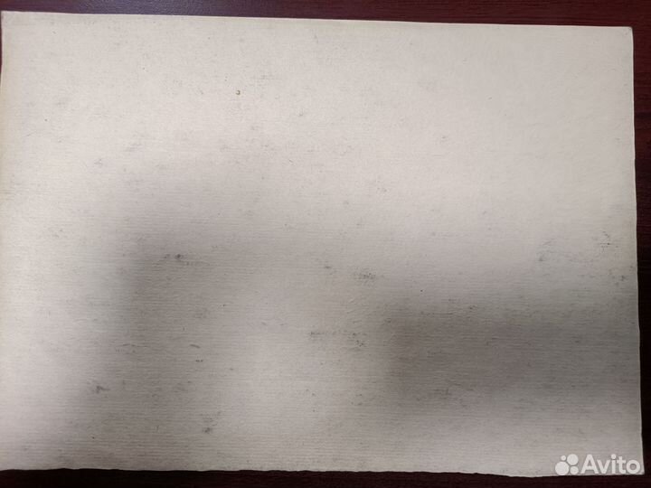 Картина графика, карандаш на старой бумаге