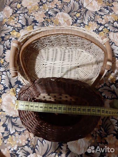Корзина плетеная