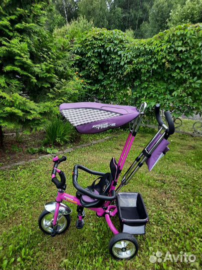 Детский трехколесный велосипед бу