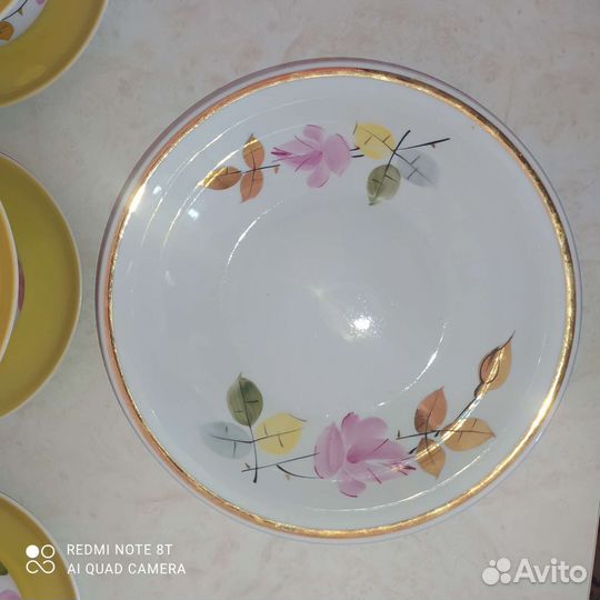 Сервиз Рижский завод Кофейник Сахарница Рига