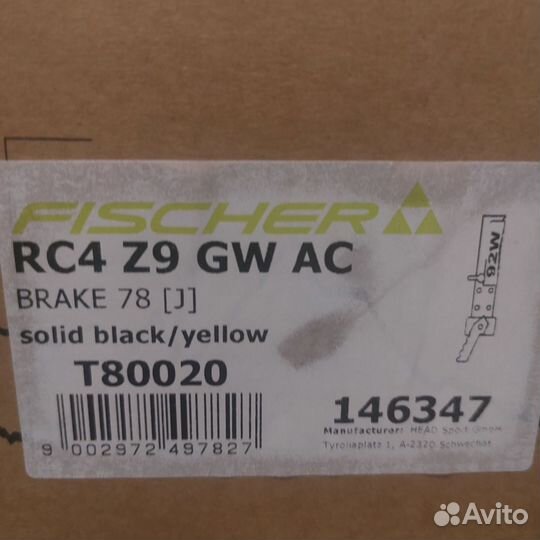 Горные лыжи Fischer WC GS 135 c креп. Z9