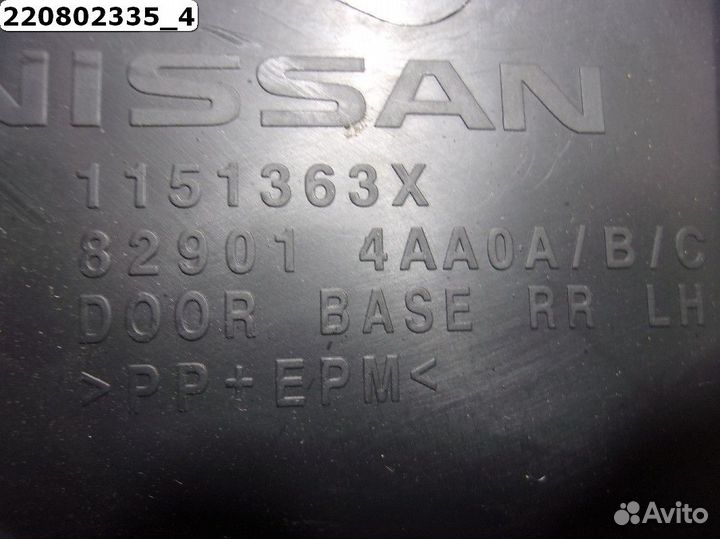 Обшивка двери задней левой Nissan Almera G15