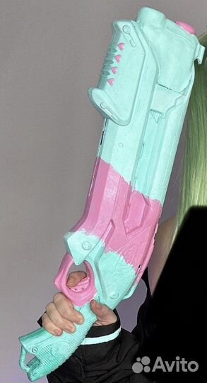 Nerf Оружие для косплея Ребекка Киберпанк