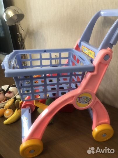 Наборы фруктов, овощей, тортов и кастрюль икеа