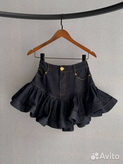 Джинсовая юбка женская zimmermann