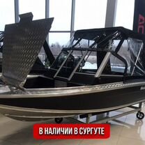 Алюминиевая лодка Wellboat-414 в наличии