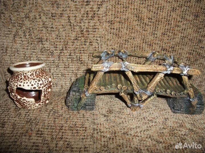 Ракушки для аквариума, камни, грунт