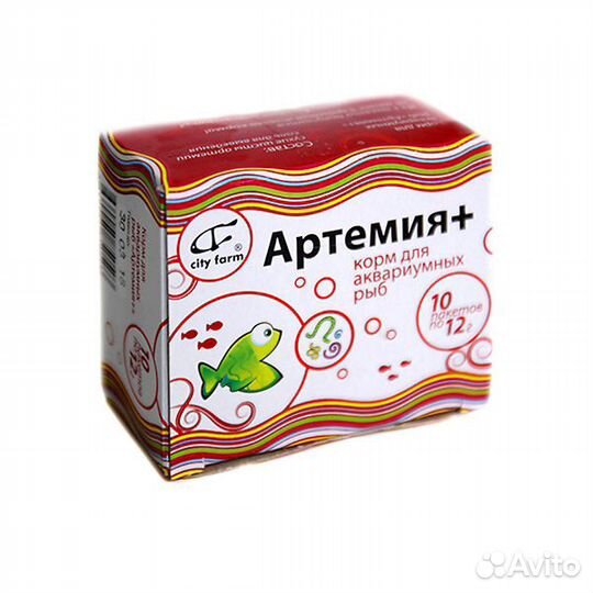 Корм замороженный и сухой для аквариумных рыбок