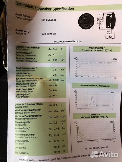SO audio 55 neo handmade