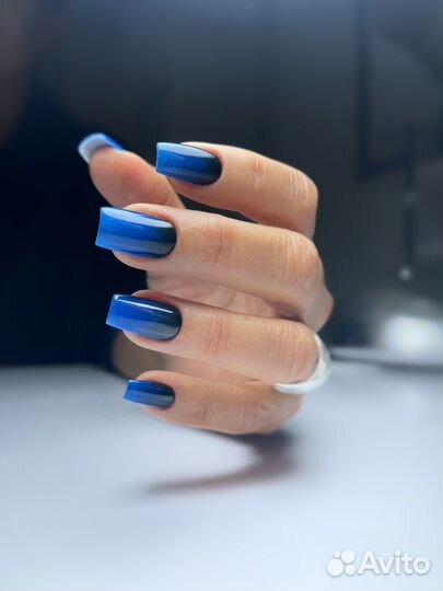 Маникюр наращивание