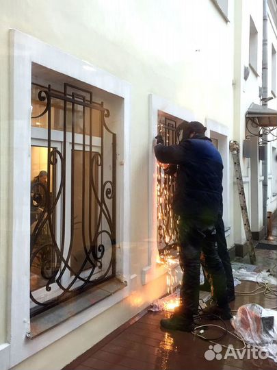 Решетки на окна, лоджии, балконы