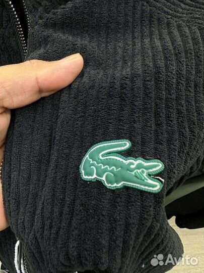 Куртка ветровка вельветовая Lacoste