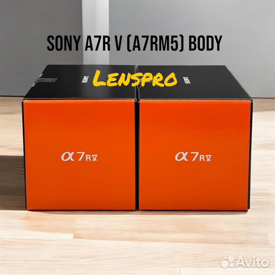 Sony A7R V (a7rm5) Body Новый, Русское меню