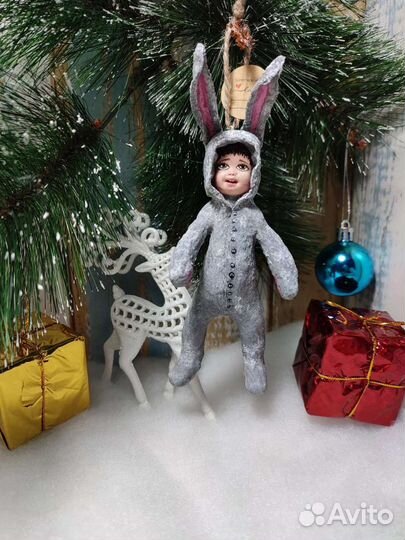 Ватная игрушка