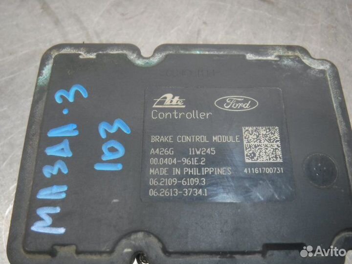 Блок abs Mazda 3 BL Z6 2011