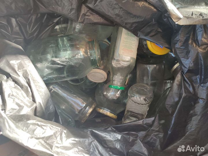 Банки стеклянные разных размеров