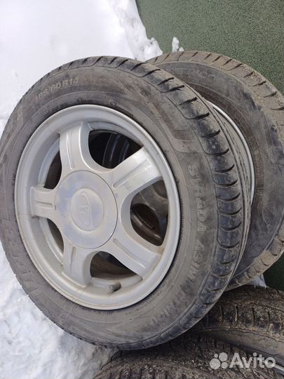 Литые диски r14 на ваз с летней резиной