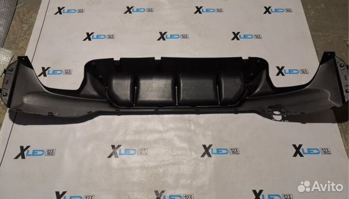 Диффузор заднего бампера BMW G30 M5 F90 глянец