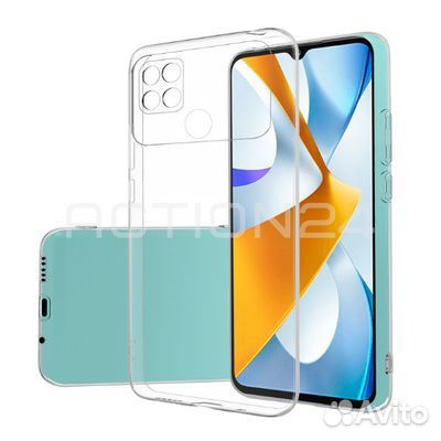 Чехол на Xiaomi Redmi 10C / Poco C40 силиконовый