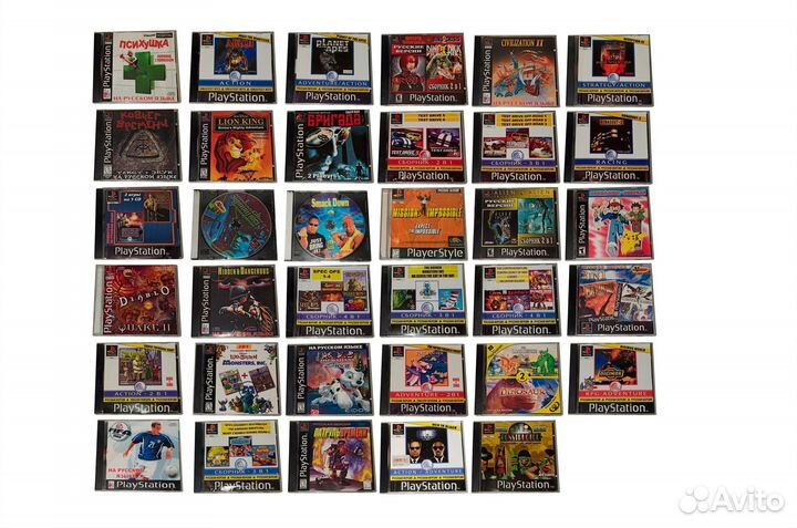 Игры для PS1, PlayStation, PS one