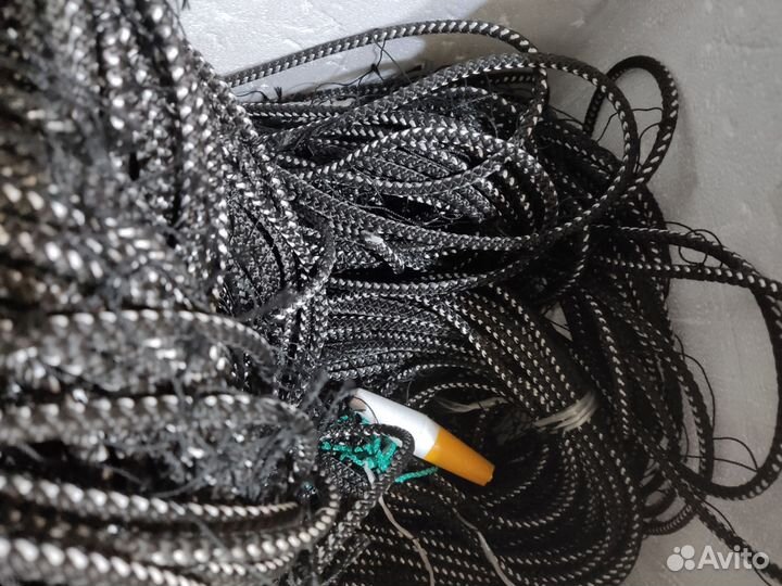 Веревка и резина для сетей