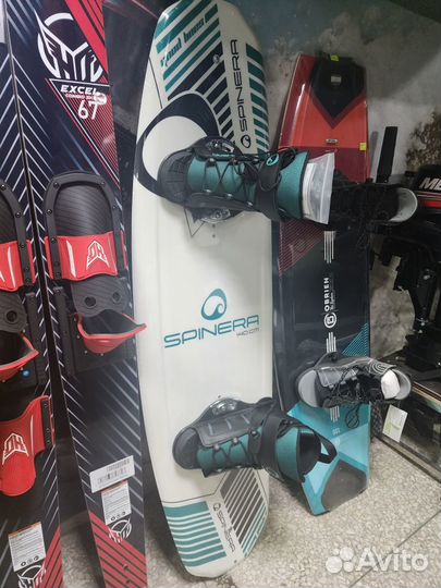 Вейкборд Spinera 140 см с креплениями