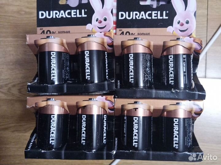 Батарейки duracell (Дюраселл) D