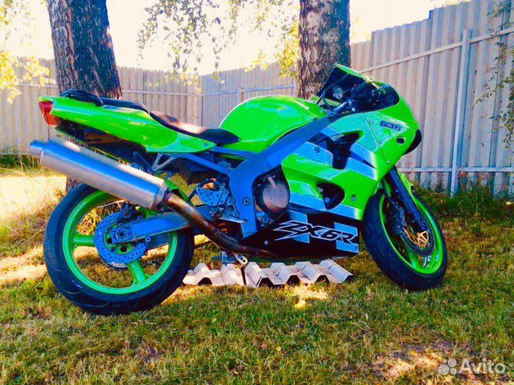 Kawasaki zx6r 2002