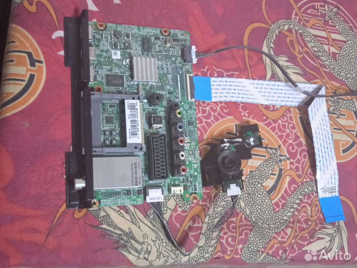 Материнская плата BN41-02098 и блок питания BN44