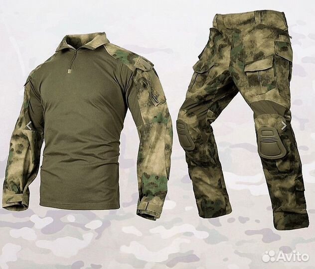 Тактический боевой костюм G3, мох
