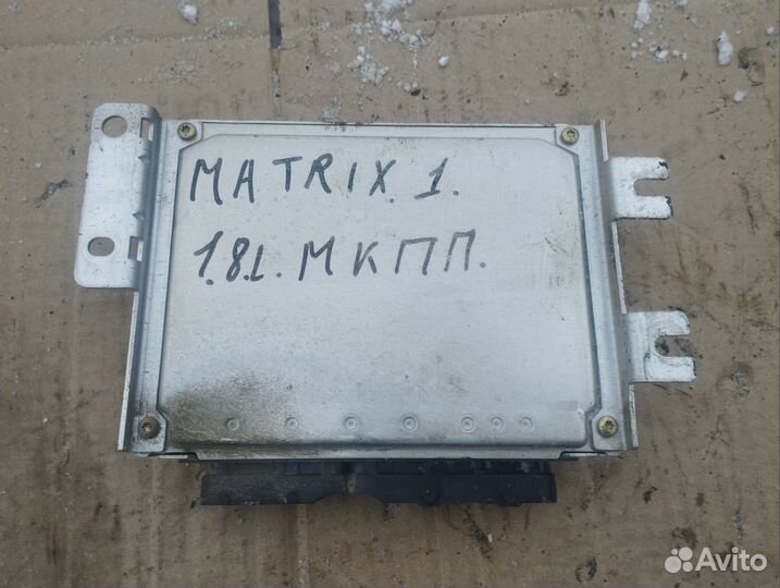 Блок управления двигателем Hyundai Matrix 1