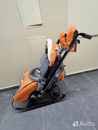 Коляска санки