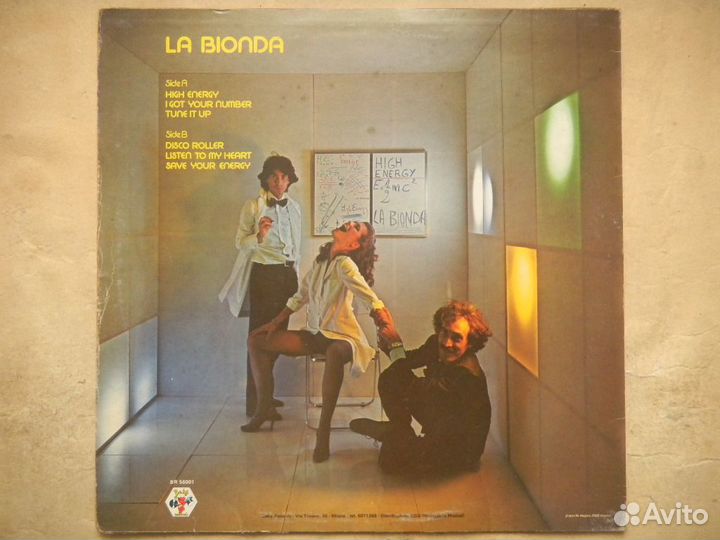 La Bionda High Energy Italy. Baby Records In 1979