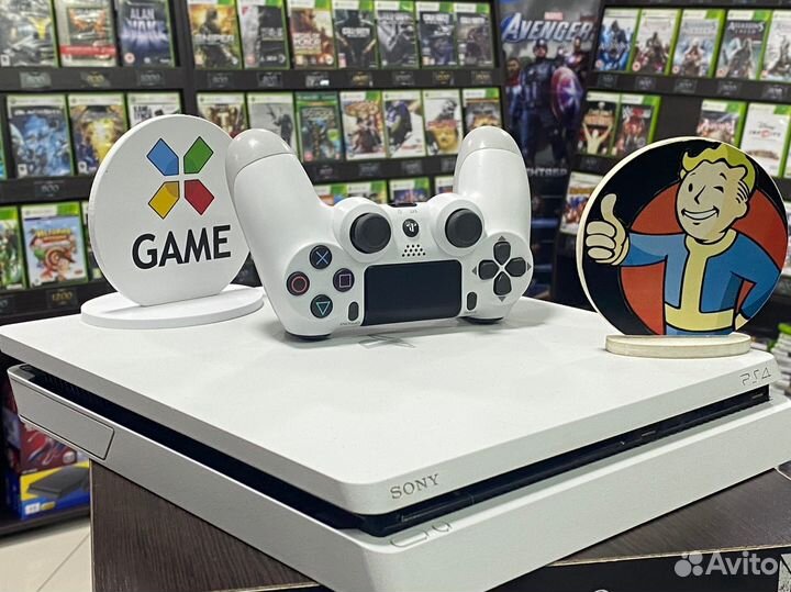 Sony Playstation 4 Slim 500gb Белая (б/у)