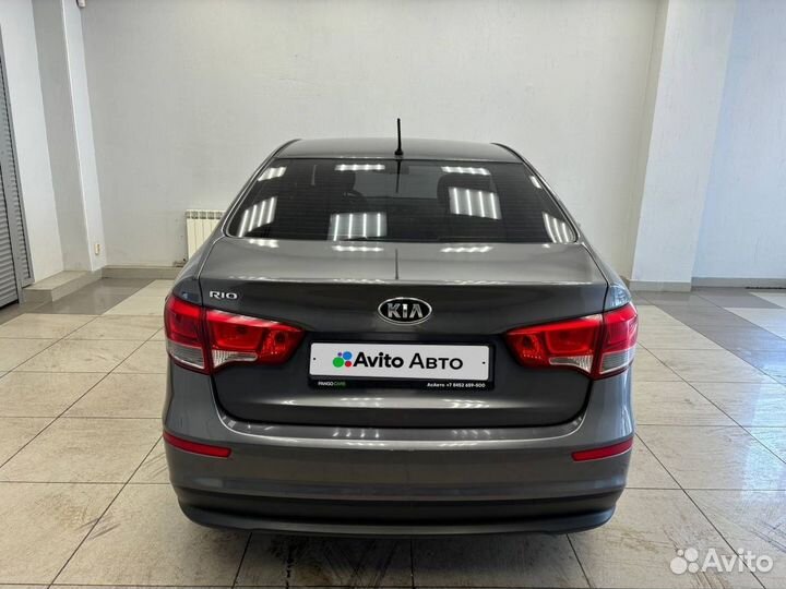 Kia Rio 1.6 AT, 2016, 105 000 км