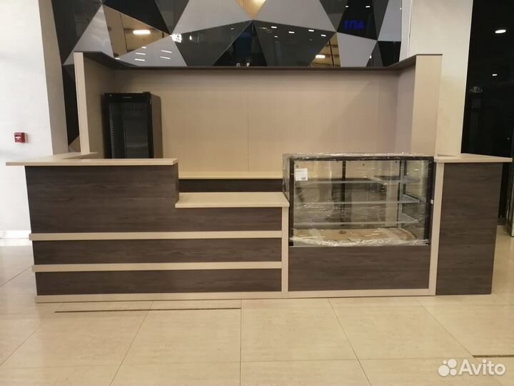 Барные стойки кофе с собой, Торговый остров в ТЦ