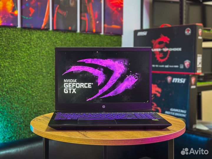 Ноутбук HP: GeForce GTX 1050 + i5 - 8300H