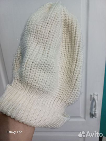 Норковая кепка женская