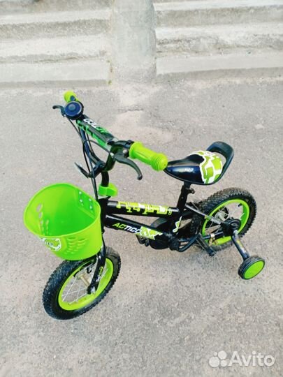 Велосипед детский actico 12дюйм 3-4л TB50