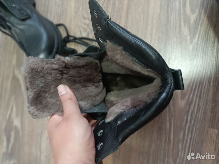 Полусапоги берцы кожаные Техноавиа. Доставка