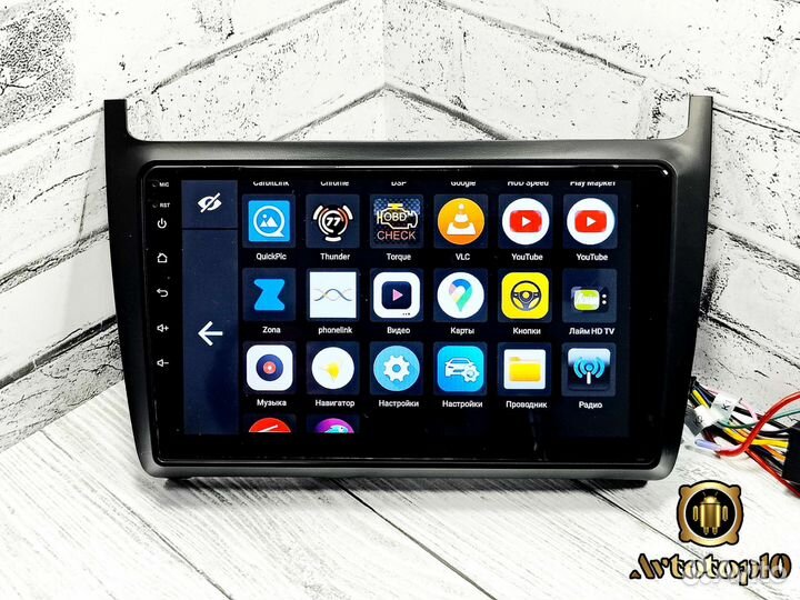 Магнитола Volkswagen Polo андройд